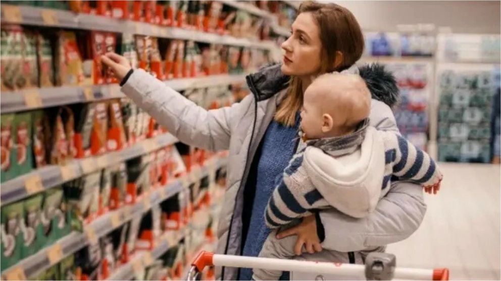 Los datos de la canasta de crianza publicado por el Instituto Nacional de Estadística y Censos (INDEC).