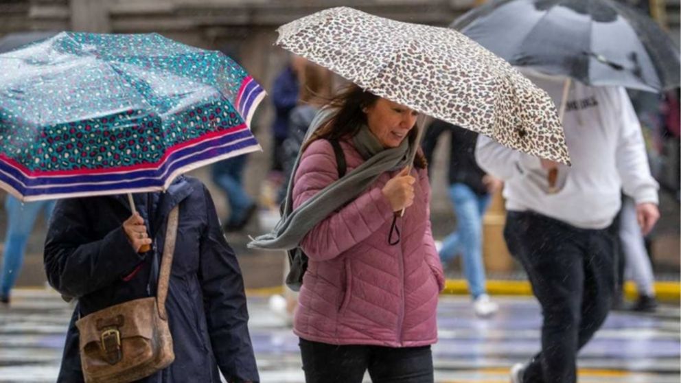 Posibles lluvias aisladas y frío marcan el pronóstico para el fin de semana en Buenos Aires (Imagen ilustrativa).