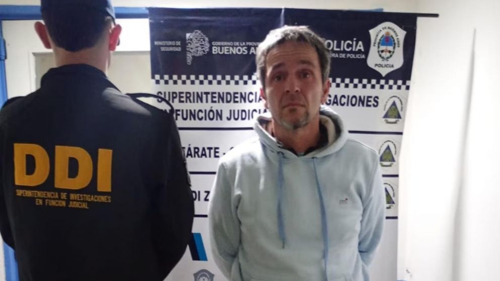 Claudio Contardi fue detenido y llevado a la cárcel de Melchor Romero.