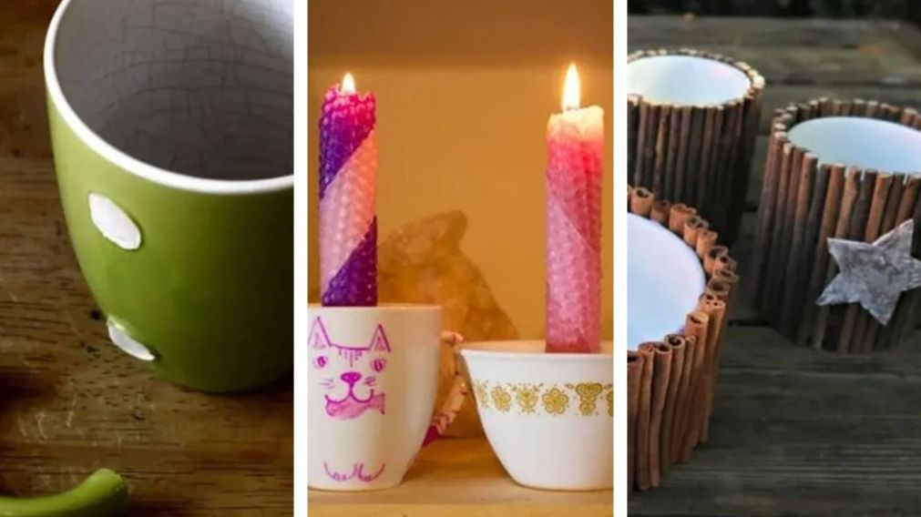 Transformá tu taza rota en un tesoro ecológico