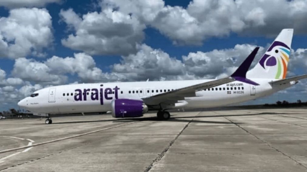 AraJet, de República Dominicana, una de las empresas autorizadas para operar en Argentina (Gentileza de News in America).