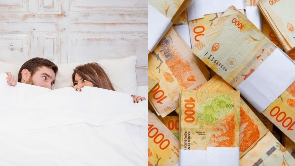 El extra�o pedido en la cama de una mujer a su esposo tras enterarse que hab�an ganado la Loter�a (imagen ilustrativa).