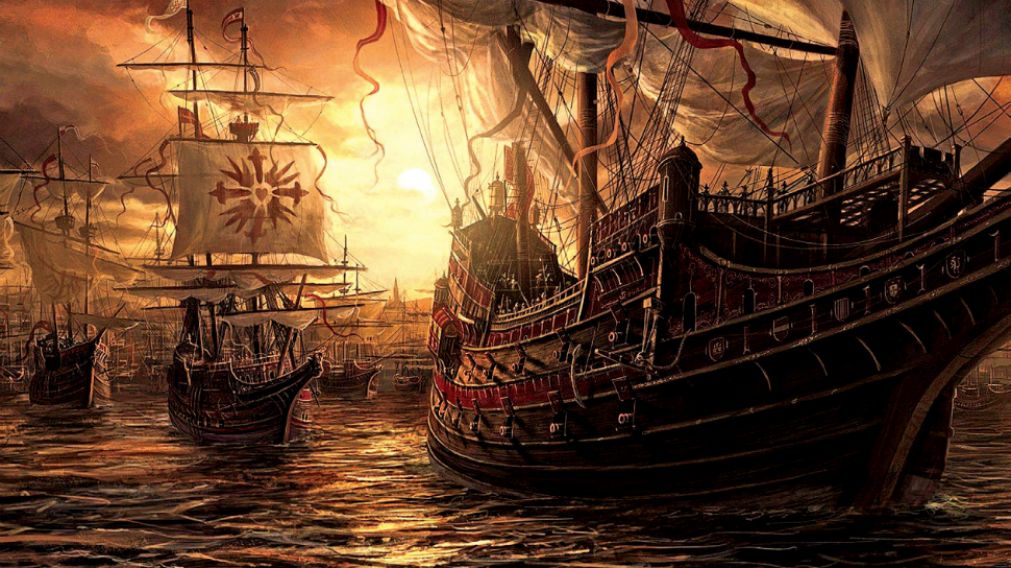 1492, fue el año en que las tres naves emprendieron el viaje que terminaría con el descubrimiento del continente..