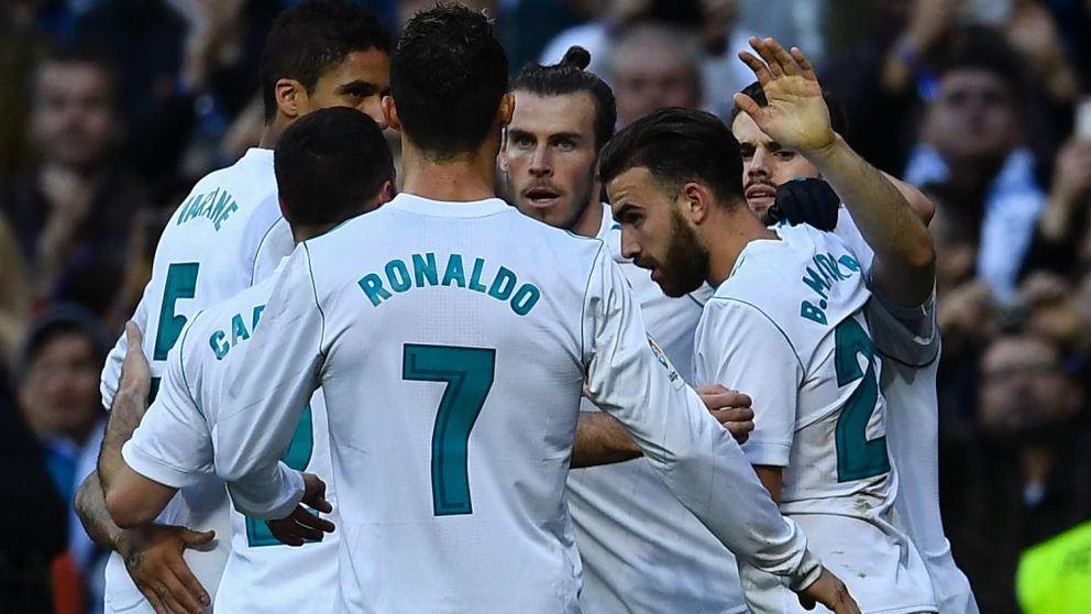 Los madrileños festejan el baile (AFP).