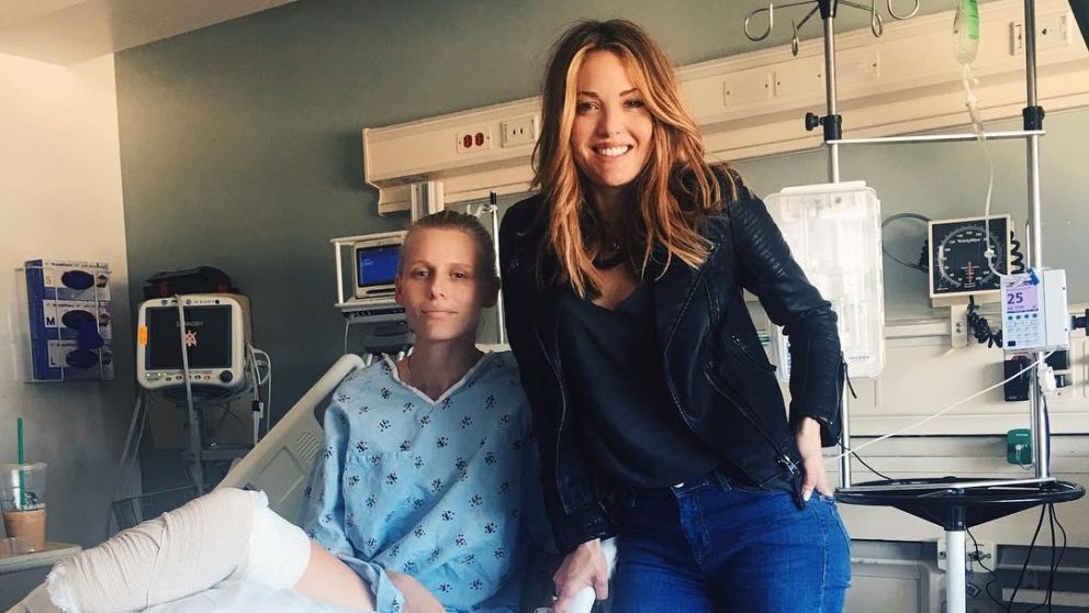 Perdió las dos piernas.