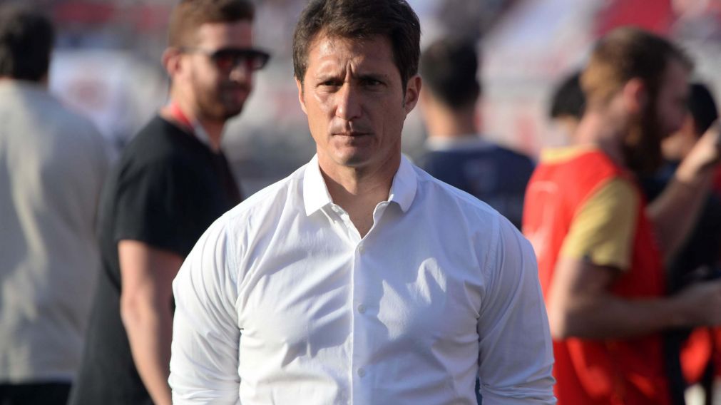 El DT se enfoca en el reinicio de la Superliga. (Crónica-Nahuel Ventura)