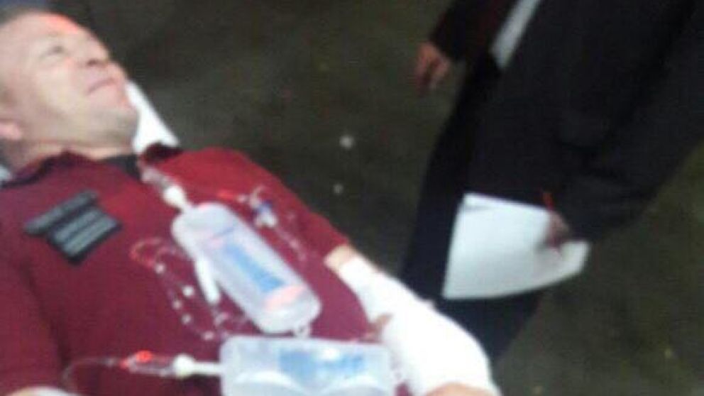 Acuchillan a policía durante un control de tránsito