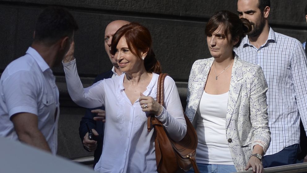 Cristina Kirchner, ex presidenta y actual senadora Nacional.