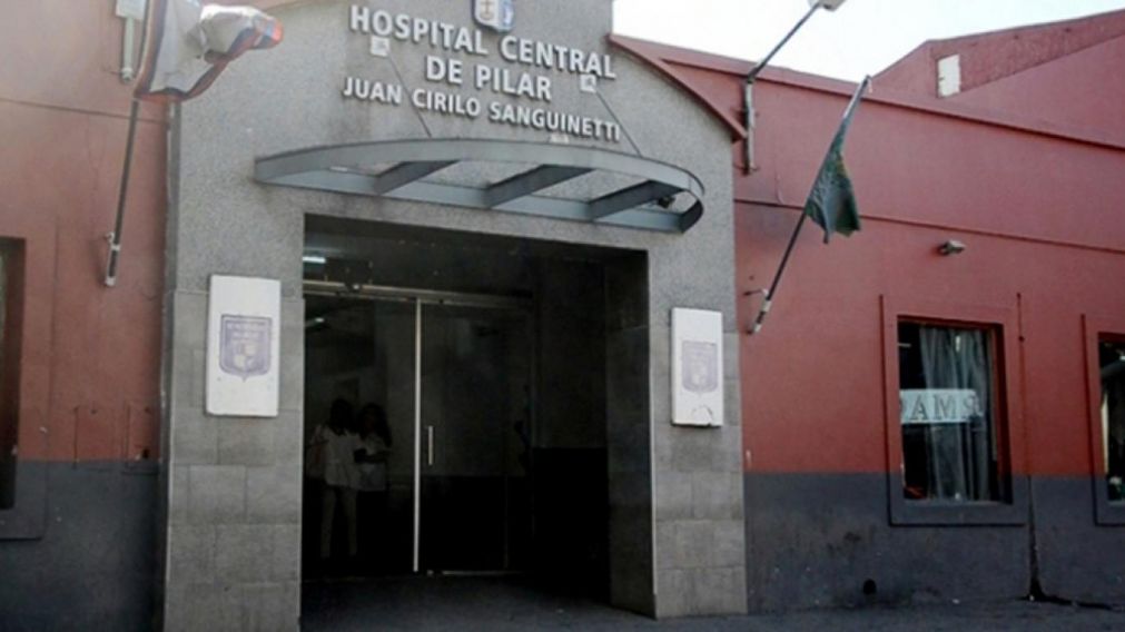 El hospital Sanguinetti, donde se encuentra internada la víctima.
