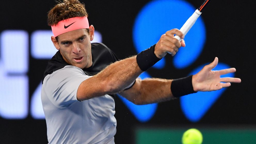 El tandilense sigue adelante en el primer Grand Slam del año (AFP).