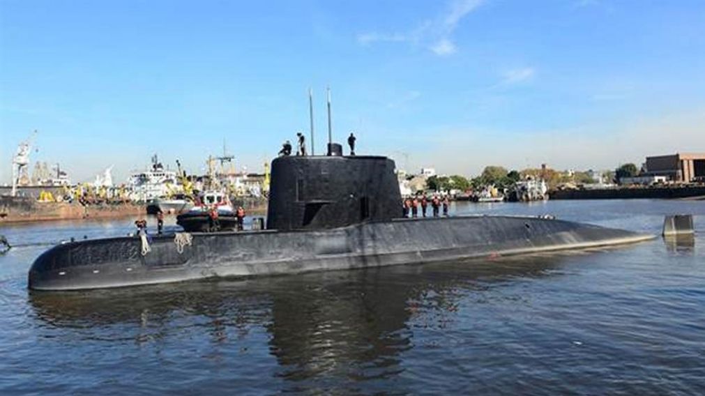 El submarino desapareció el 15 de noviembre último.