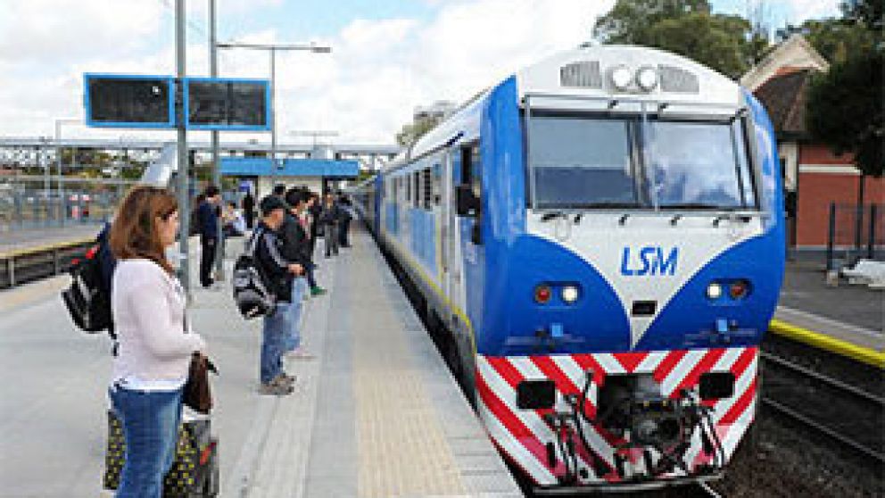 Tren San Martín no llega a Retiro