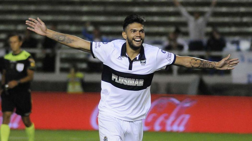 Alegría. La de Alderete y toda la parcialidad de Gimnasia. (FotoBaires)