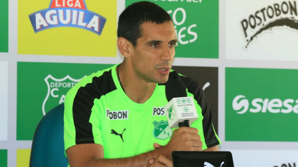 Sand en su presentación (Deportvo Cali).