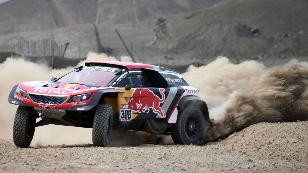 Ya se disputa la primera etapa del Rally Dakar 2018 en Lima, Perú. (AFP)