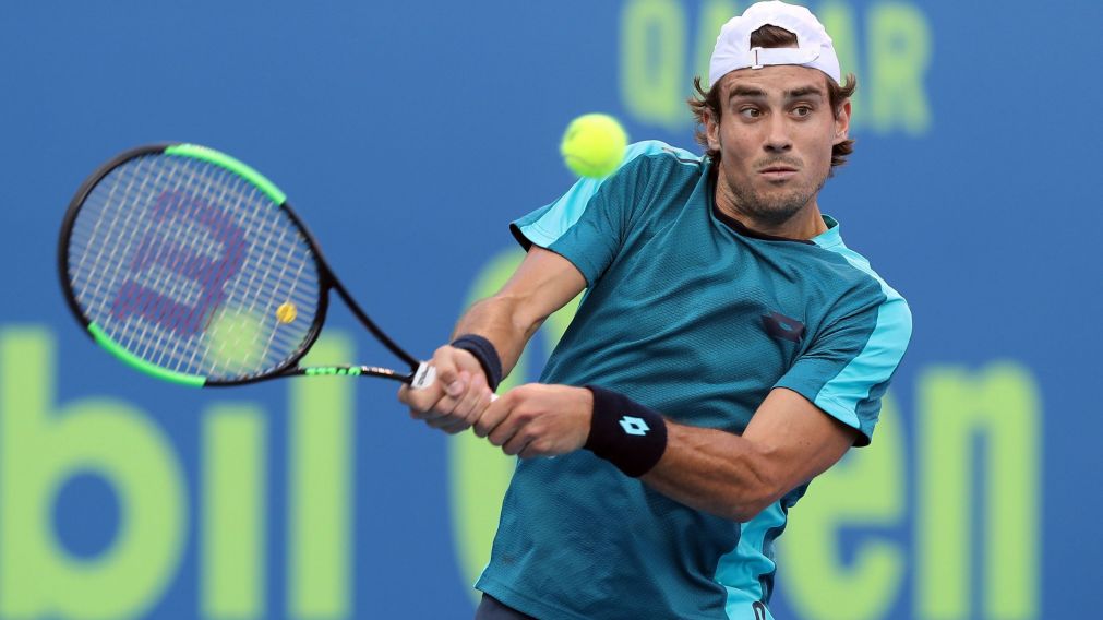 El argentino se clasificó a semifinales del ATP 250 de Doha. (AFP).