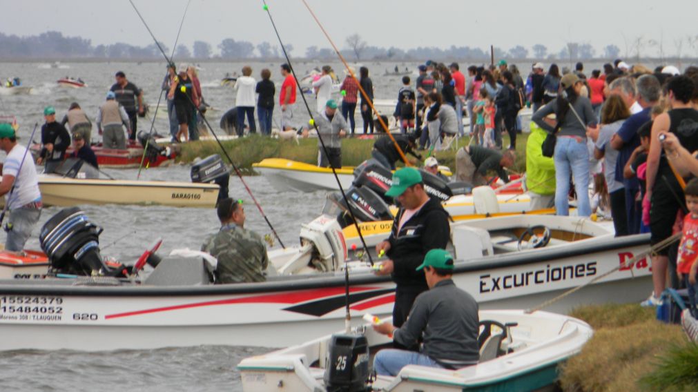 Una de las postales que dejó este año la pesca deportiva.