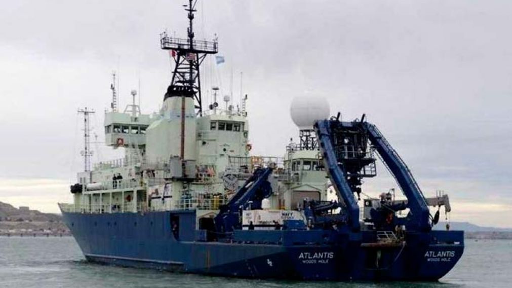 Este es el buque yanki, que dejar� de buscar al ARA San Juan. (T�lam)