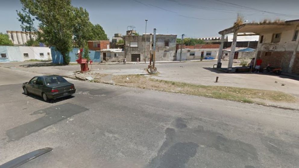 El lugar de los incidentes donde murio una nena de 7 años. (Google Street View).