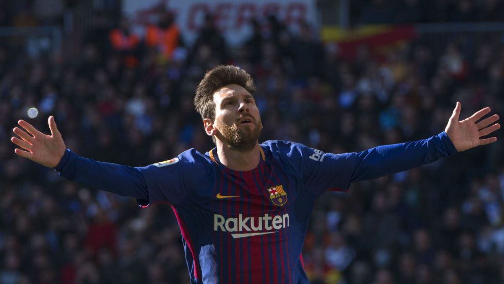 Con un gol de Messi, el Barcelona goleó al "Real". (Télam).
