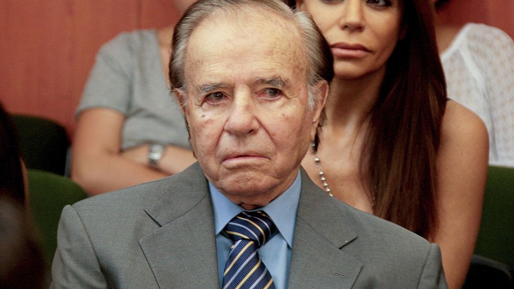 El ex presidente con cara de pocos amigos