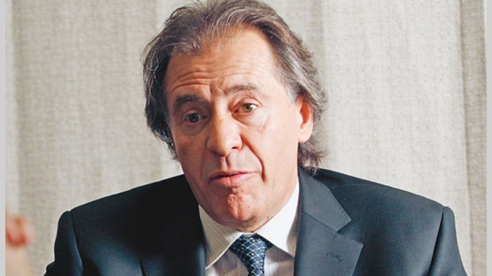 El empresario se entreg� en el edificio Centinela. 