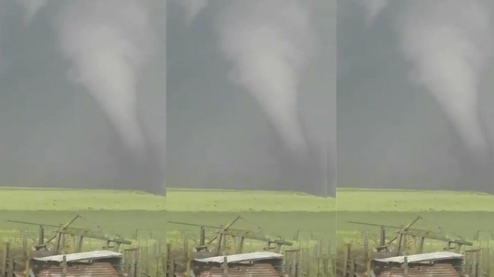 Video viral: Impactante tornado en Lobería