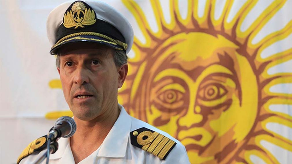 Balbi. No pudo brindar novedades alentadoras sobre los 44 héroes.