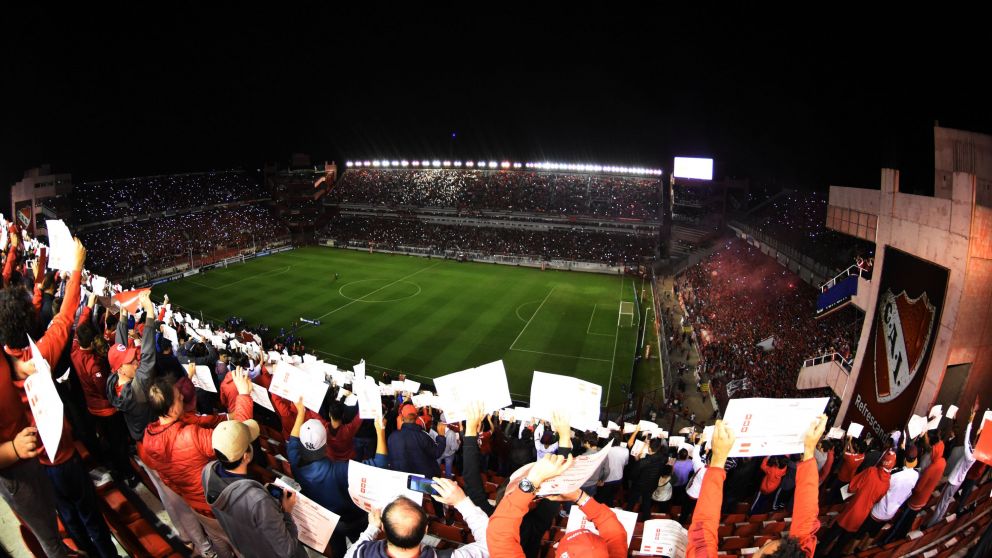 Independiente, a cancha llena ante Flamengo