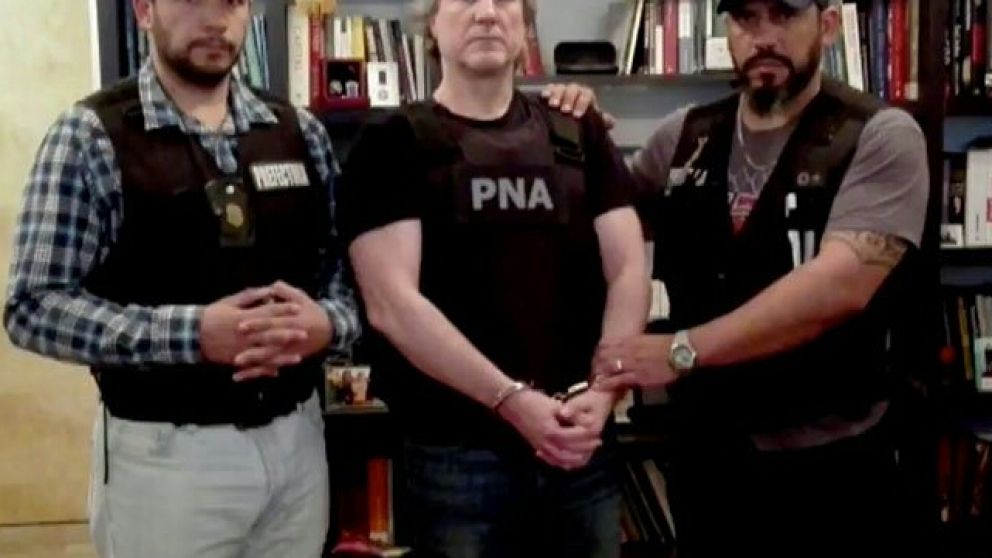 Asi detenían a Boudou.