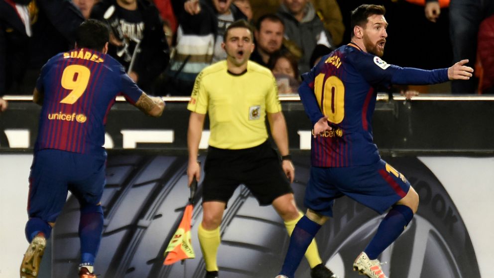 El Barça empató con "gol fantasma" de Messi