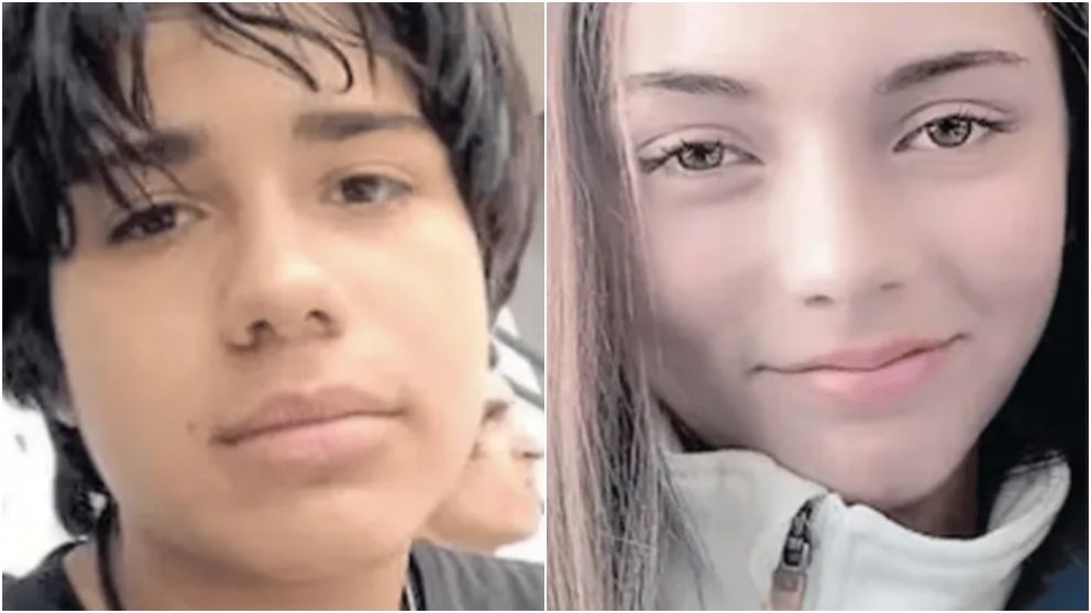 Josué Salvatierra y Paloma Gallardo tenían 14 y 16 años.