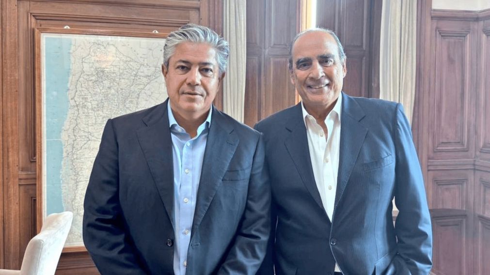 Guillermo Francos recibió al gobernador de Neuquén, Rolando Figueroa, en Casa Rosada.