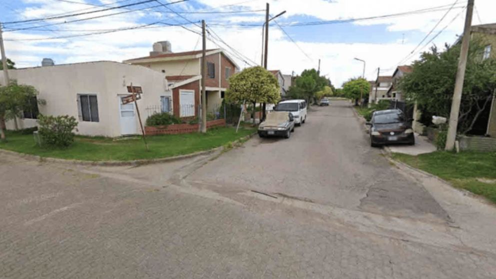 El escenario del ataque mortal a la víctima (Gentileza La Brujula).
