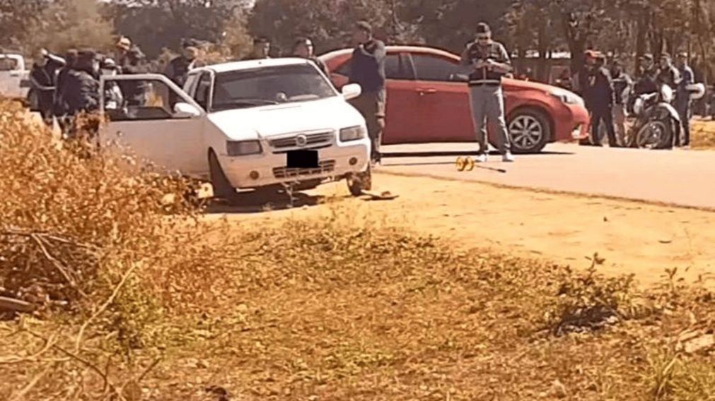 El escenario de uno de los asesinatos (Gentileza El Tribuno).