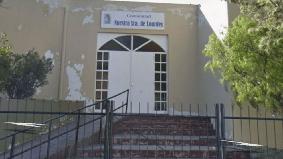 La capilla donde se intoxicaron varias personas (Gentileza Diario Jornada).