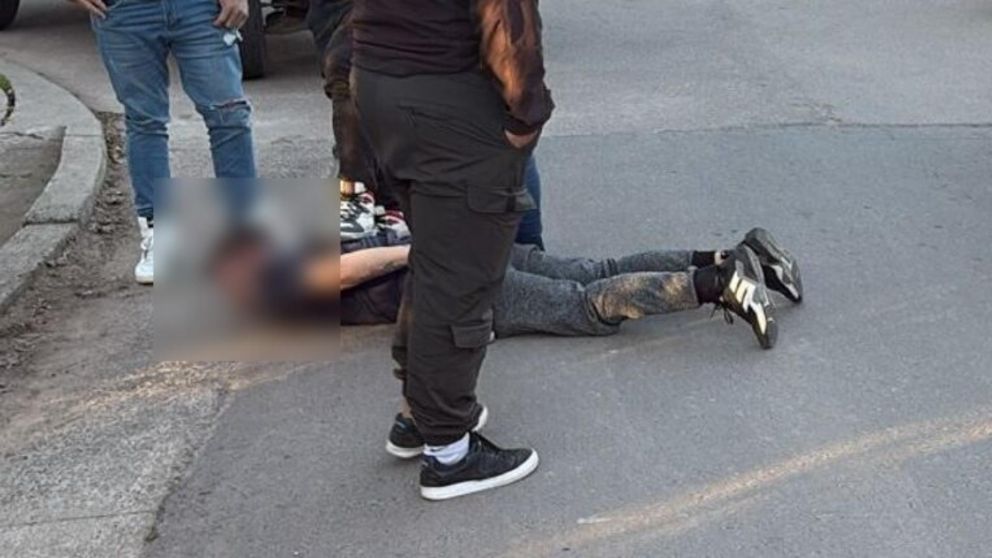 Así fue apresado el malviviente, de 34 años.