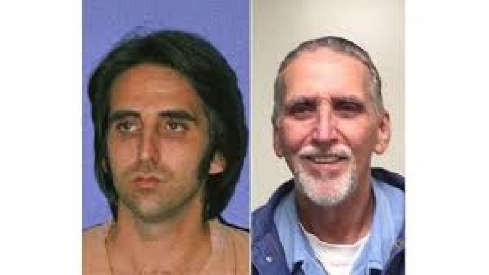 Antes y después. Coley, cuando fue detenido en 1978 y ahora.