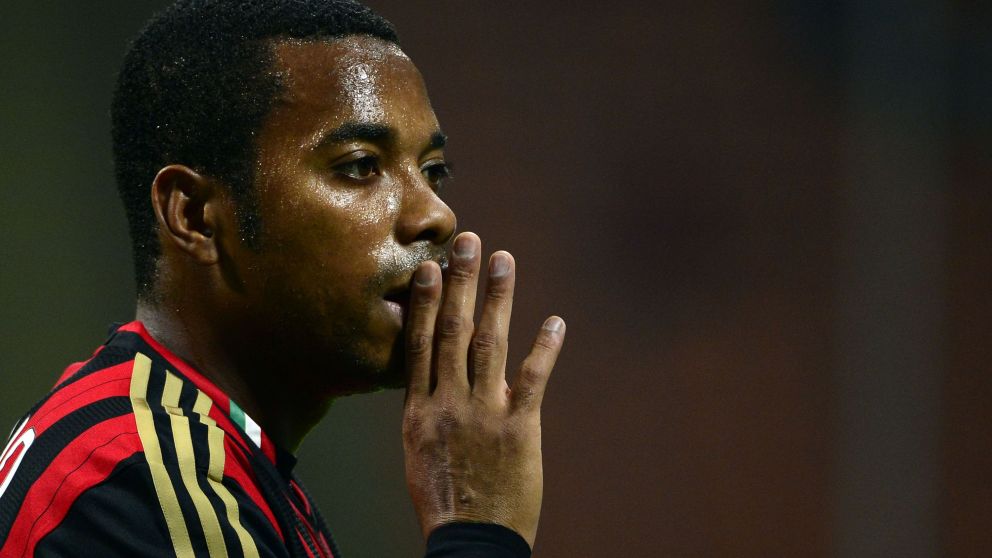 Robinho condenado. (AFP)