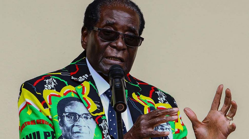 Mugabe. Elegante y colorido, sol�a presentarse p�blicamente. (Gentileza usatoday.com)