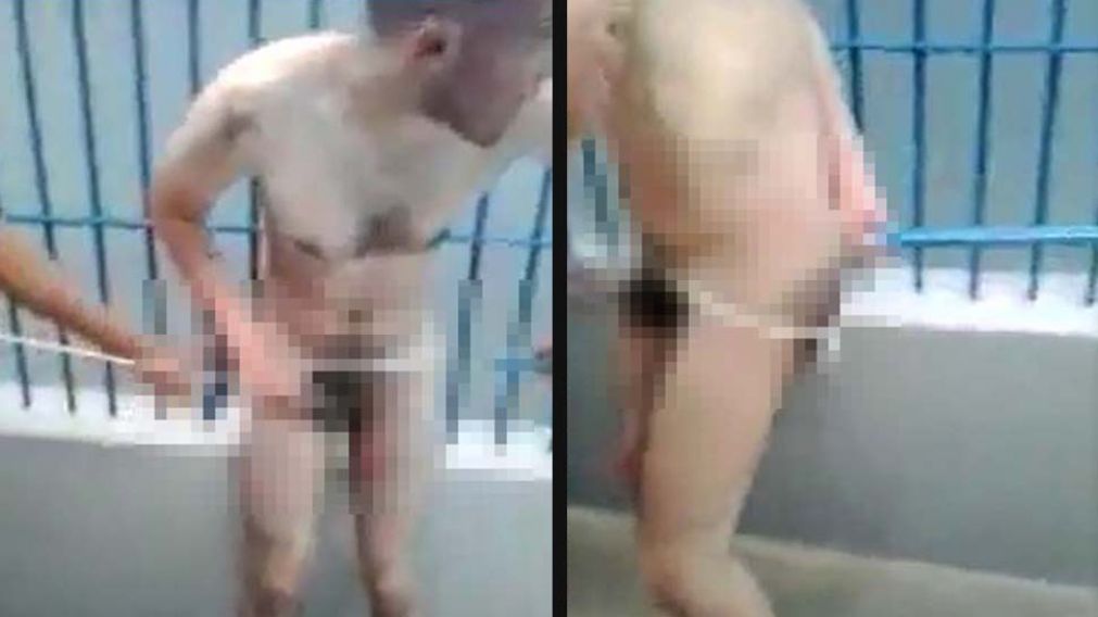 Empalamiento. Brutal castigo para el supuesto violador. (Captura video)