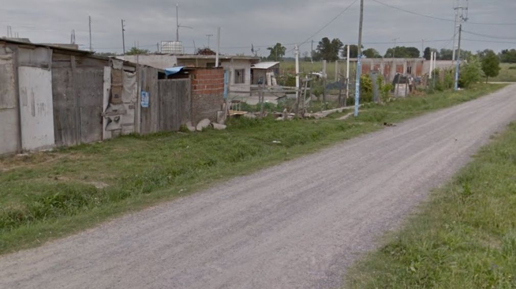 El crimen ocurrió en este humilde barrio de Presidente Perón.