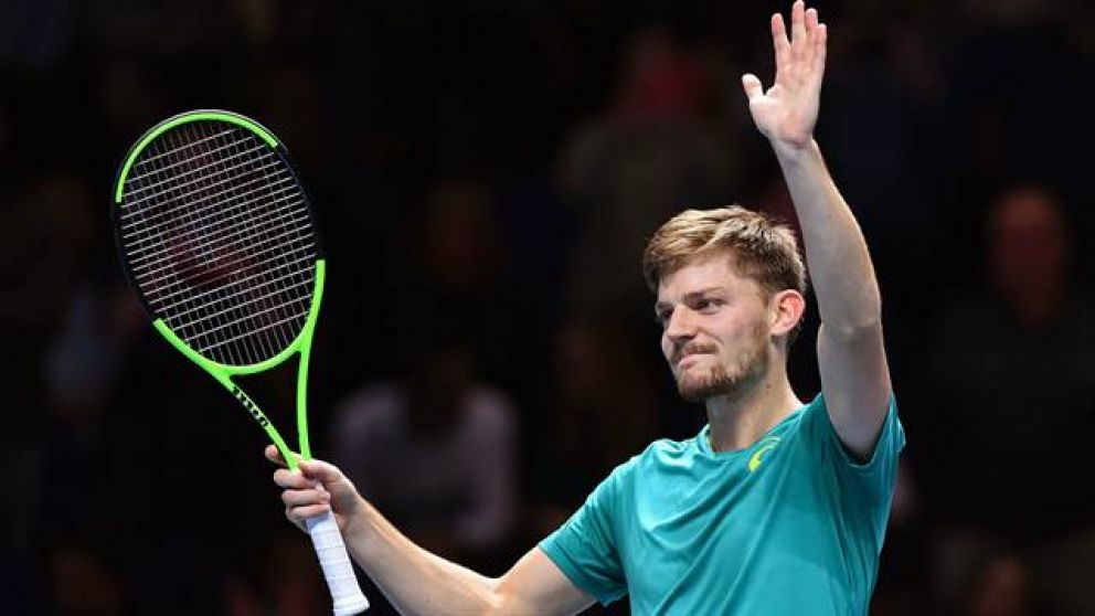 Tras 1 hora y 45 minutos, Goffin pasó a la final. / (AFP)