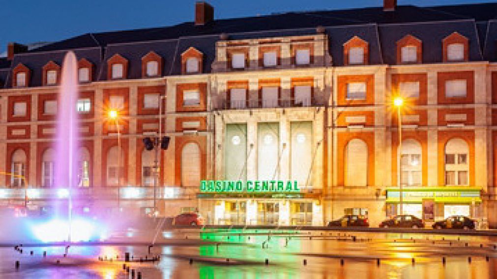 El Casino Central, un emblema de Mar del Plata.
