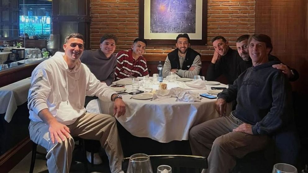 Scaloni ya piensa en la Finalissima y se reuni� con los argentinos del Atl�tico de Madrid: qui�nes estuvieron