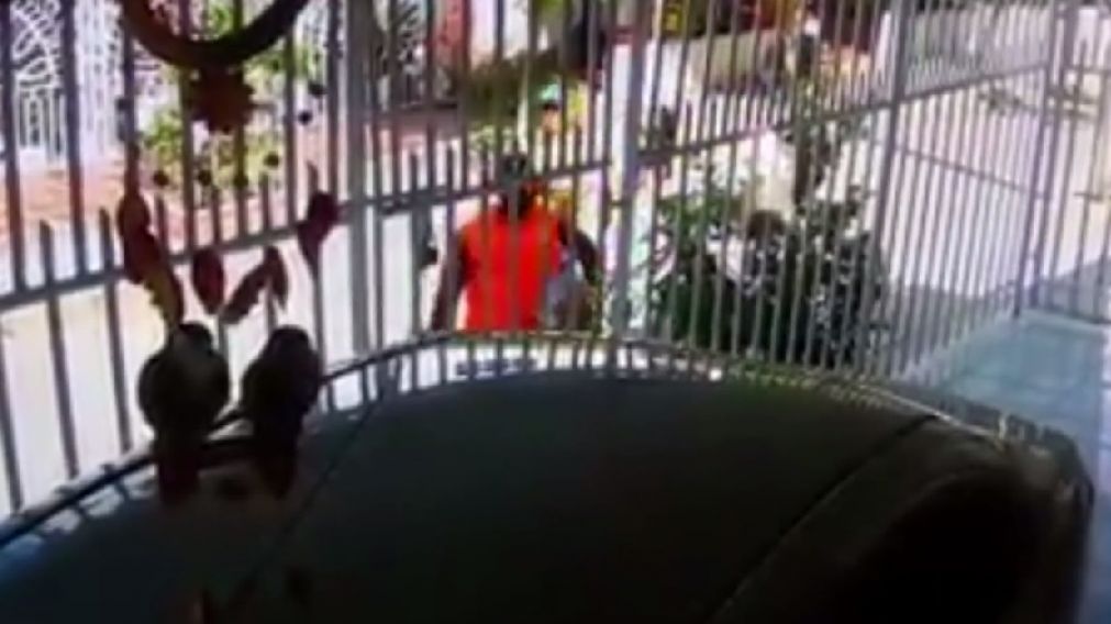 Impactante ejecución de político en tiempo real