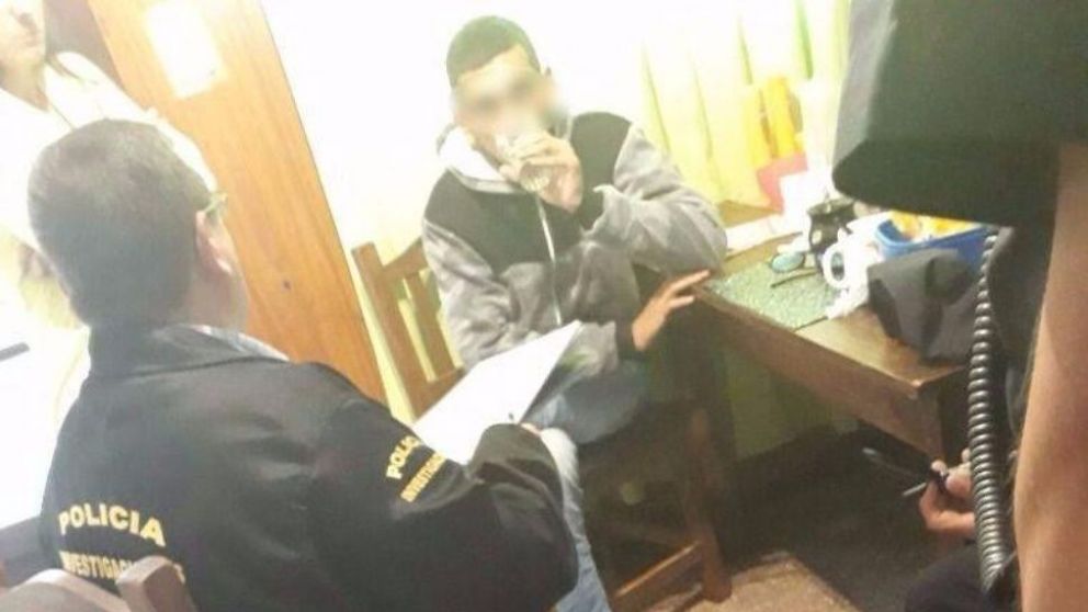 El joven de 17 años detenido, apodado "Peladito" (archivo).