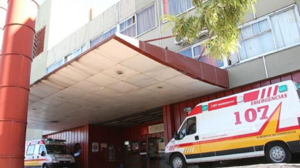 Fue trasladado a este hospital, donde falleció. (Archivo)