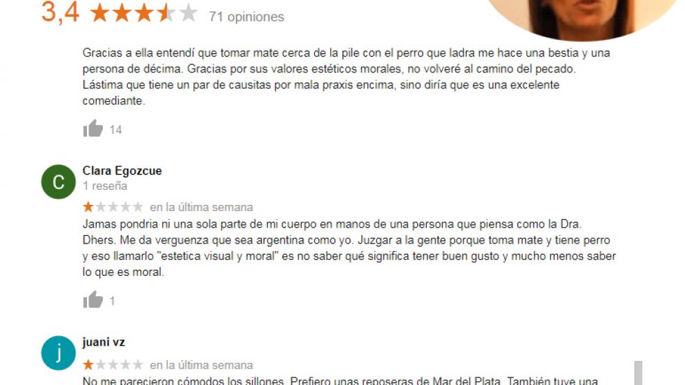 Desopilantes mensajes en la web de la "cheta de Nordelta"