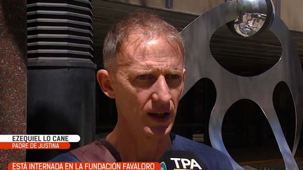 Ezequiel. Espera, al igual que toda su familia, un corazoncito para su hija. (Captura TV)